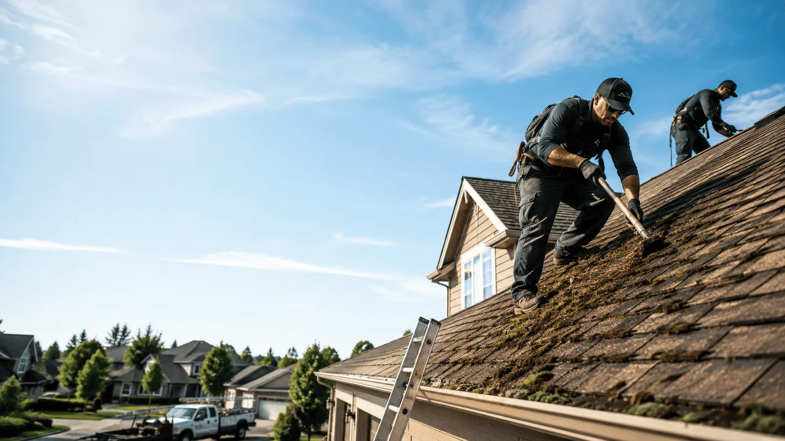Roof Moss Removal in Troy, TX near me